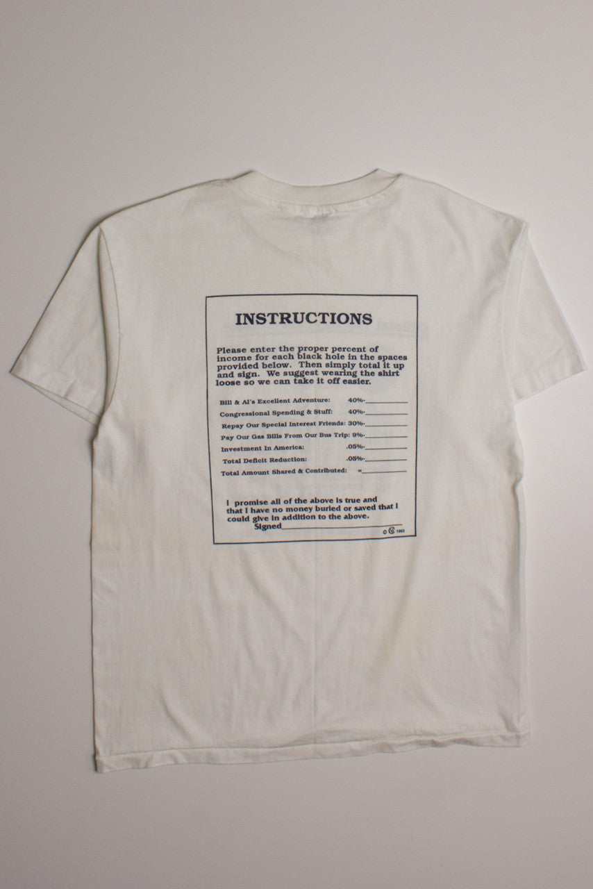 Vintage Tax Increase T-Shirt (1990s)