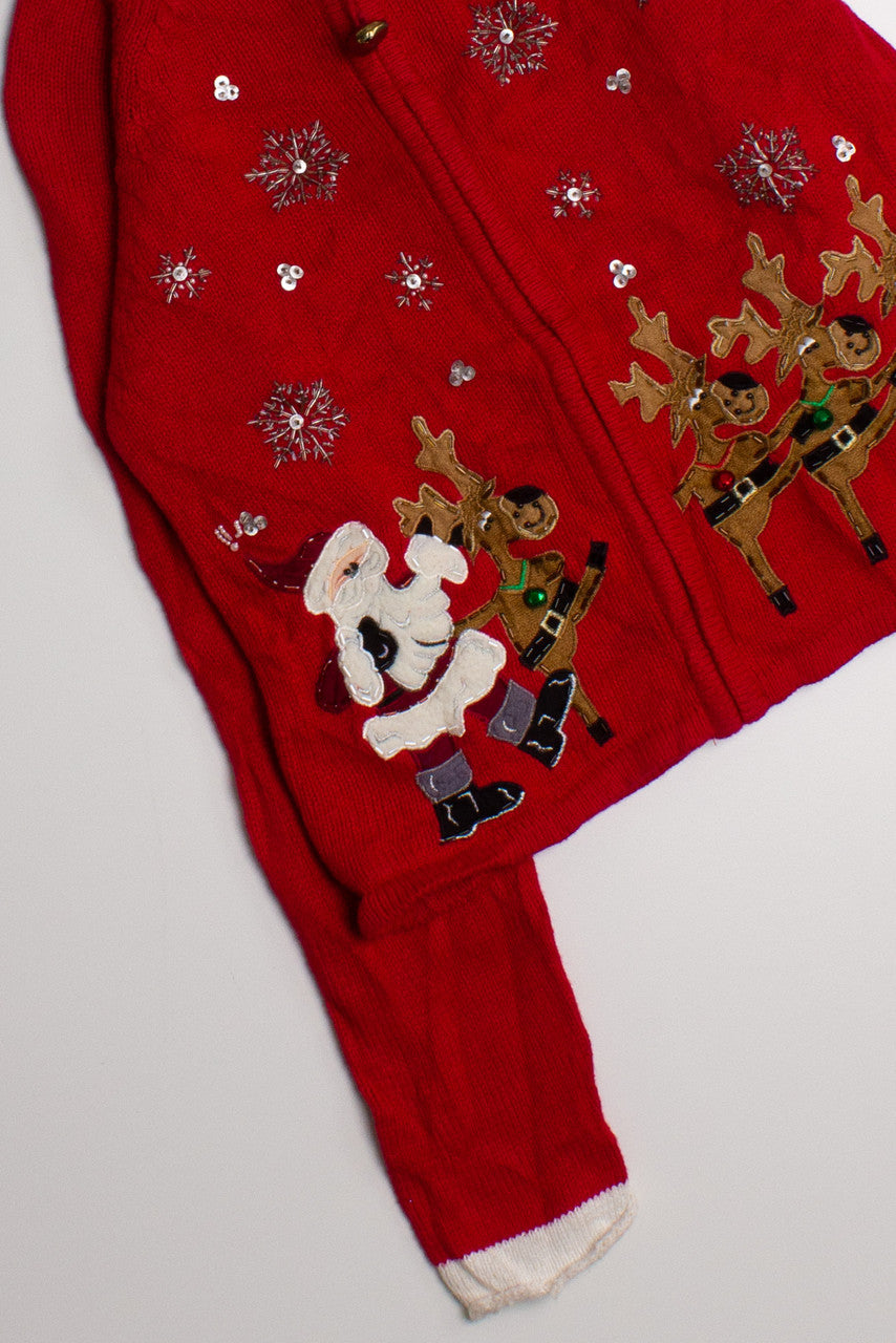 Red Ugly Christmas Cardigan 60322