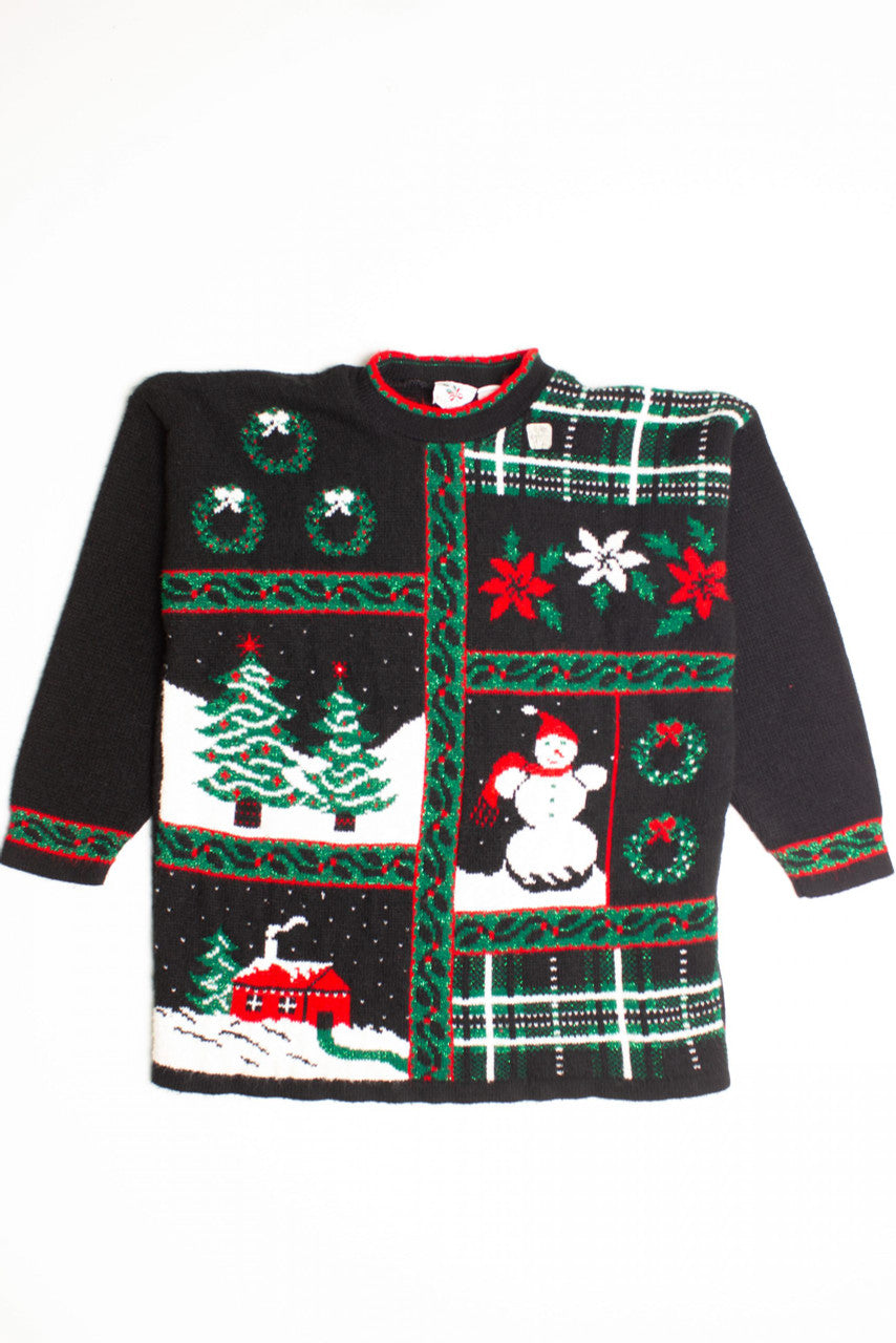 Black Ugly Christmas Sweater 60333