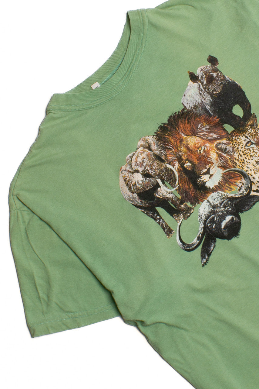 Vintage Safari Animals T-Shirt (1990s)