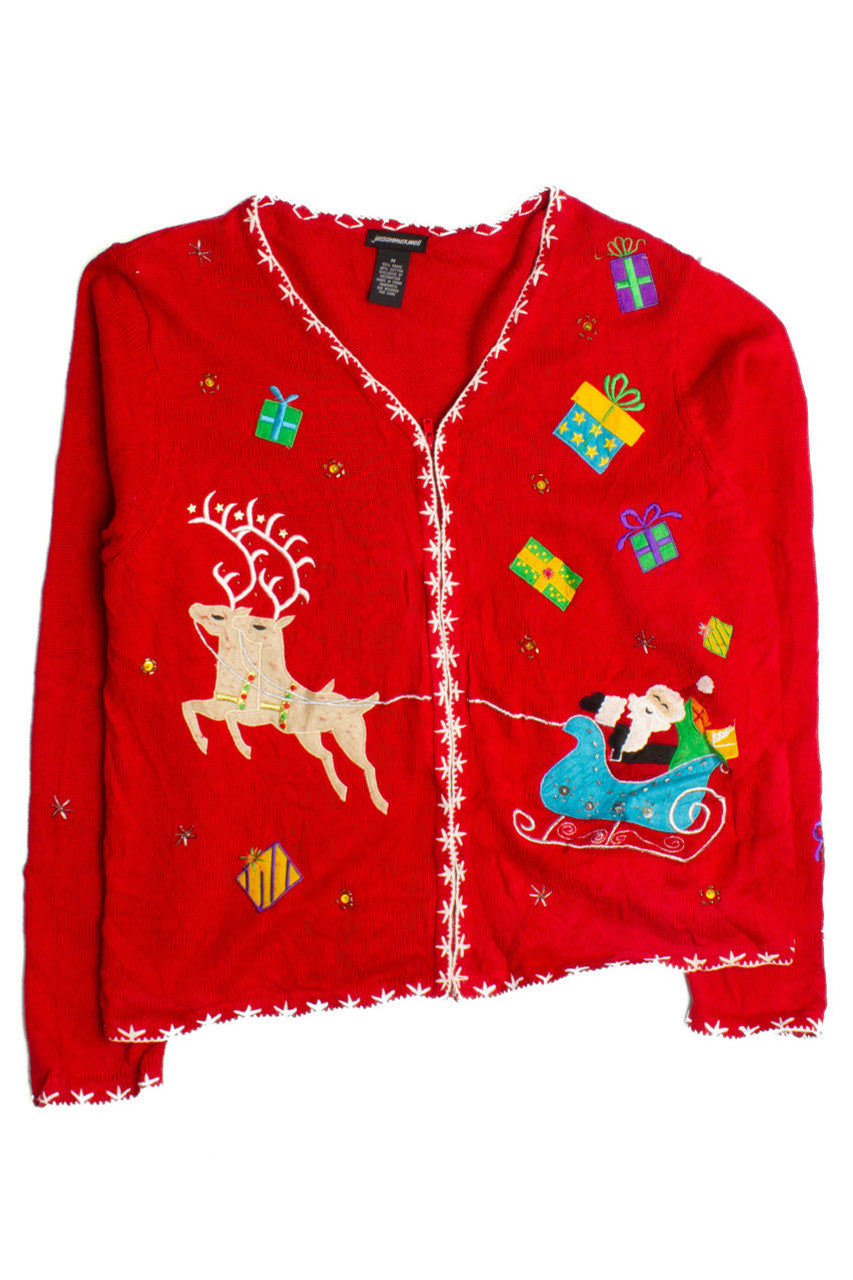 Red Ugly Christmas Sweater 60349