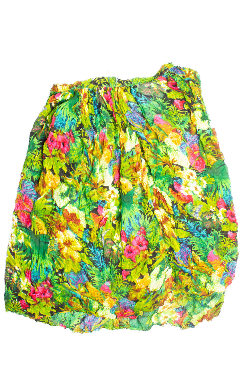 Vintage Floral Skirt (2000s)