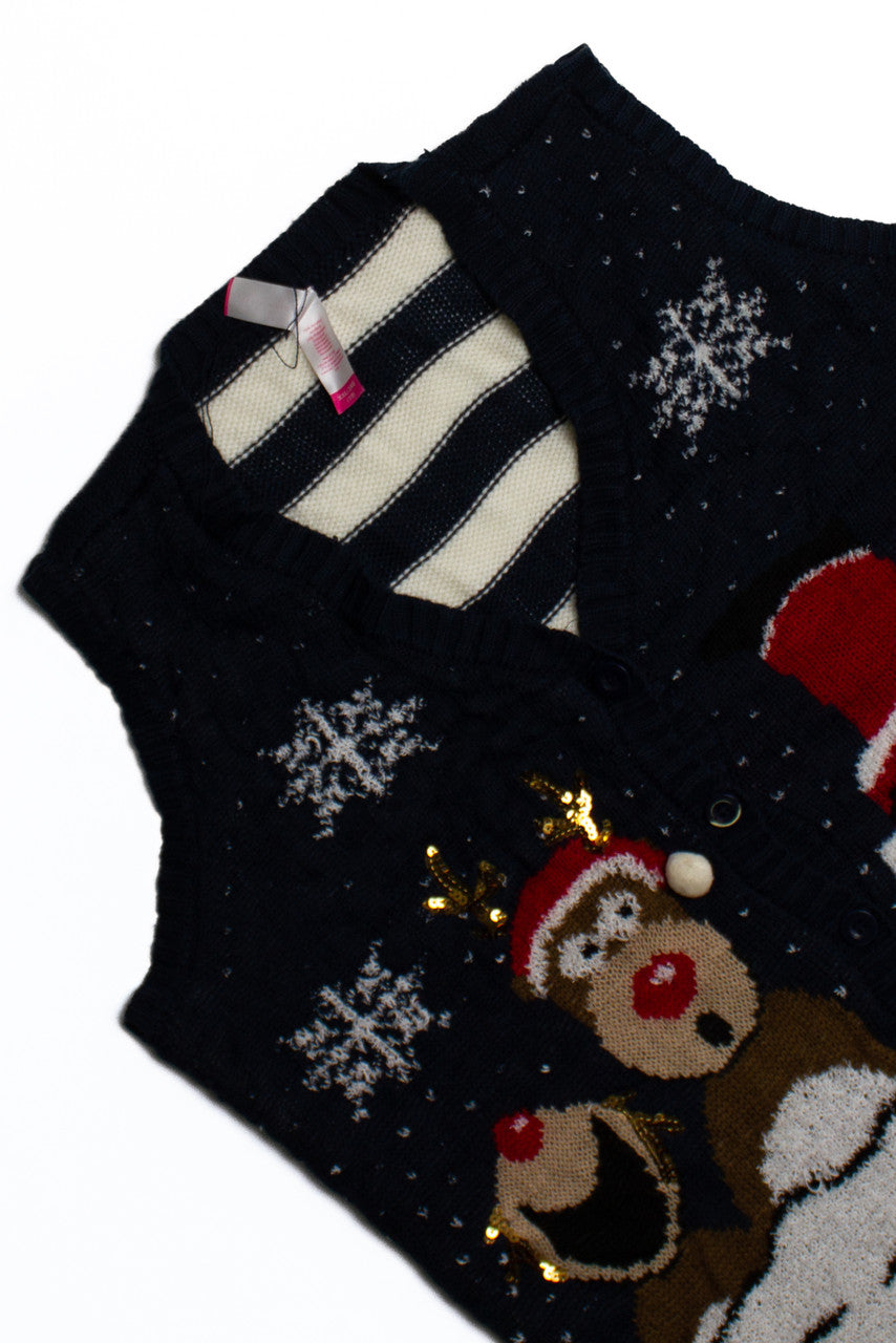 Blue Ugly Christmas Vest 60357