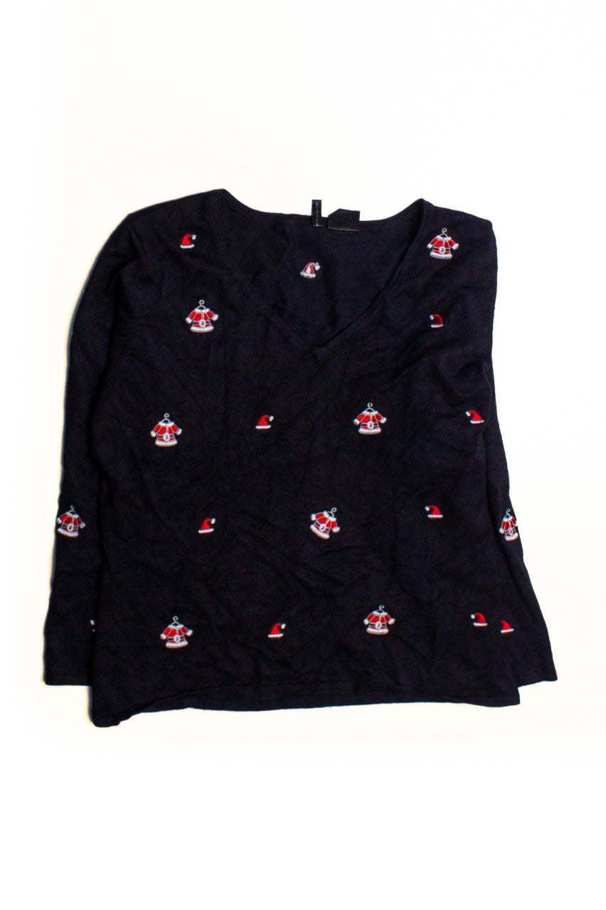 Black Ugly Christmas Cardigan 60381