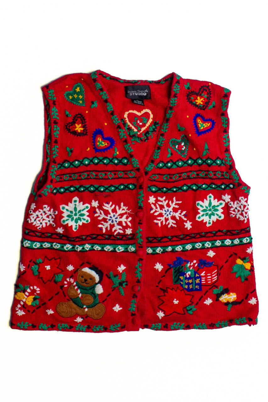Red Ugly Christmas Vest 60387