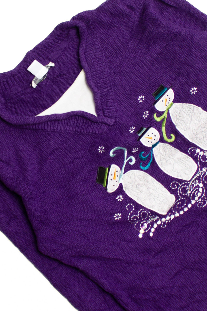 Purple Ugly Christmas Sweater 60391