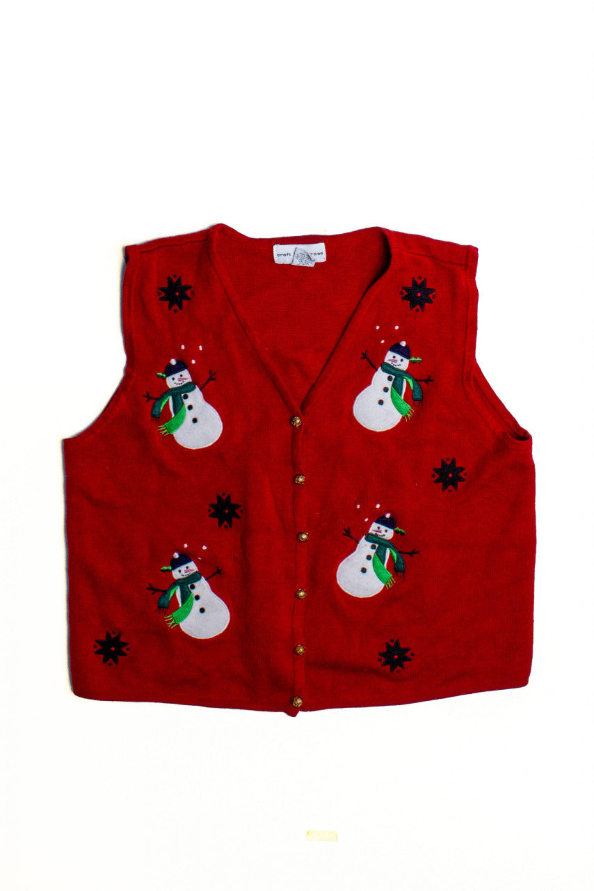 Red Ugly Christmas Vest 60442