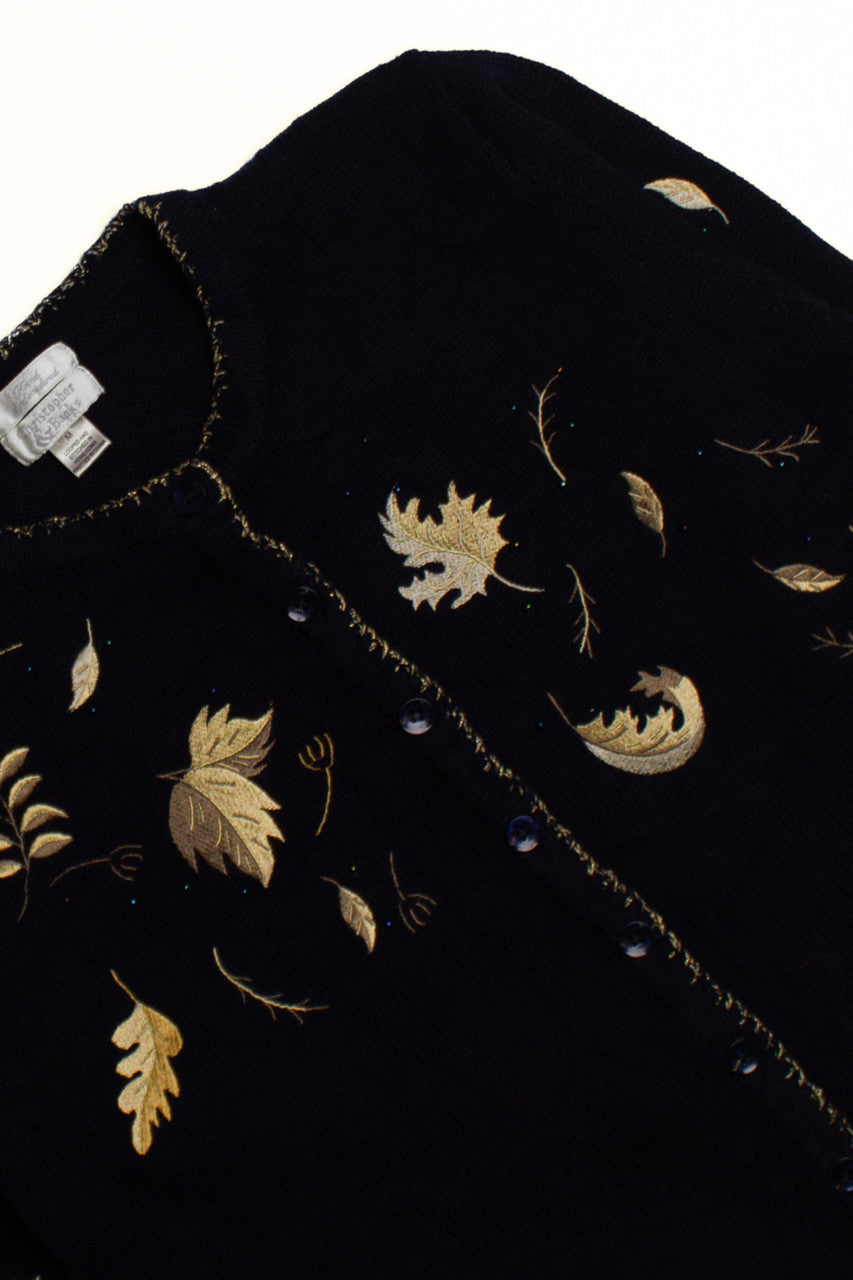 Black Ugly Christmas Cardigan 60445