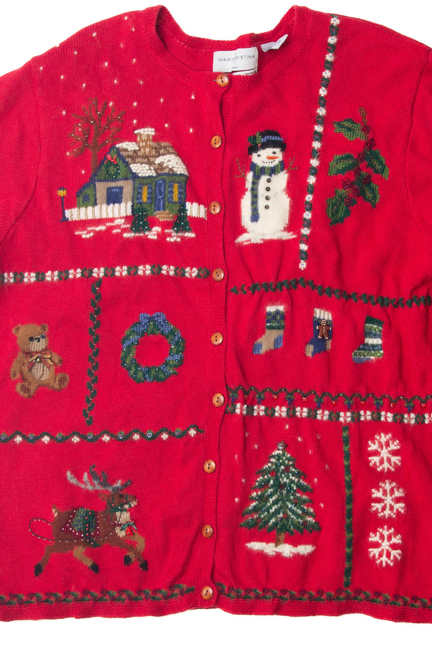 Red Ugly Christmas Sweater 63550