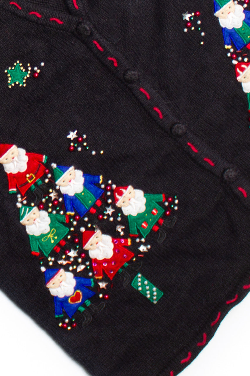 Black Ugly Christmas Vest 60455