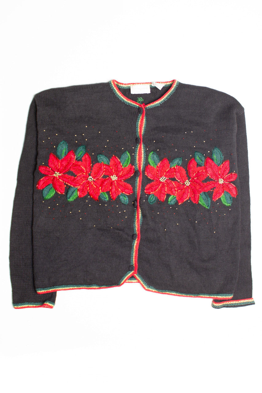 Black Ugly Christmas Cardigan 60459