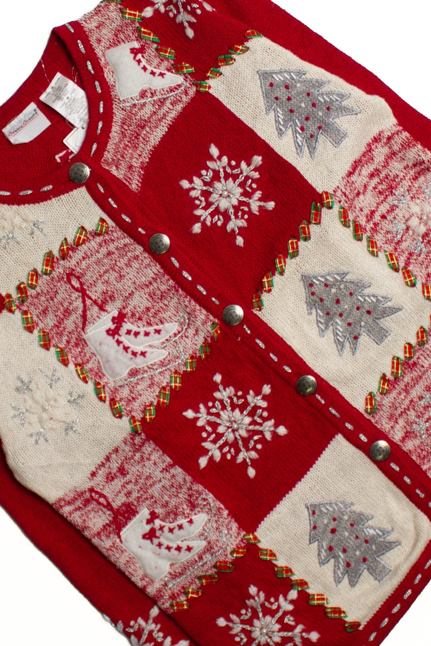 Red Ugly Christmas Cardigan 60493