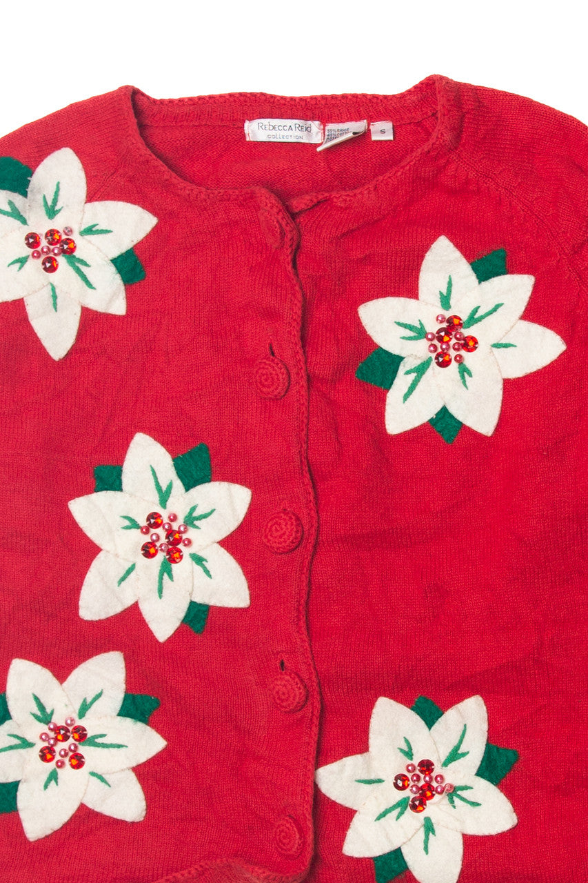 Red Ugly Christmas Cardigan 63636
