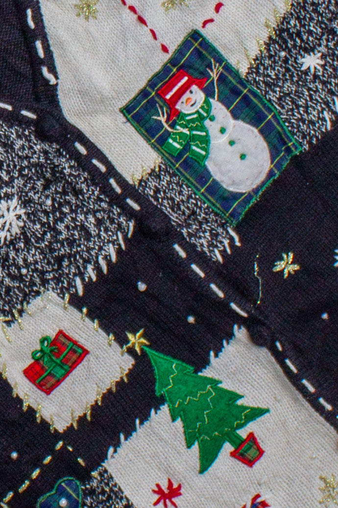 Black Ugly Christmas Vest 60582