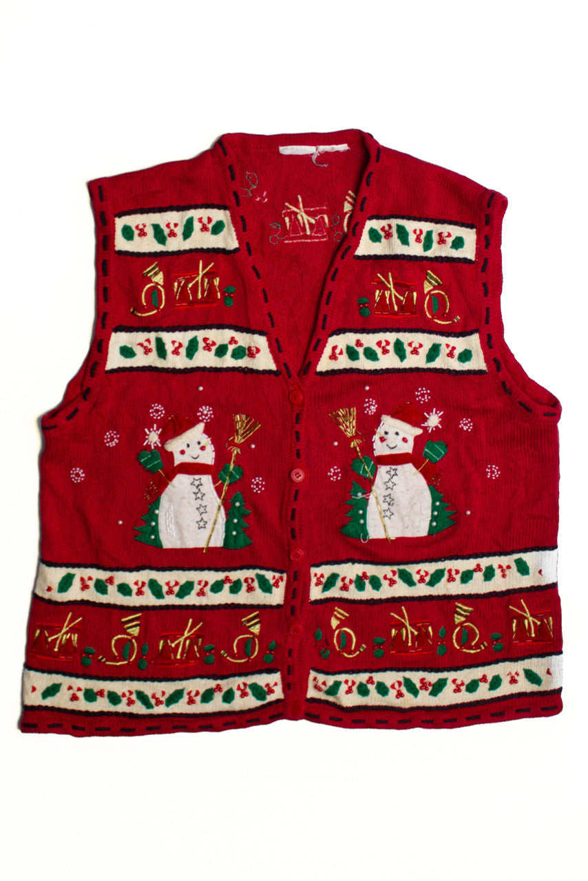 Red Ugly Christmas Vest 60586
