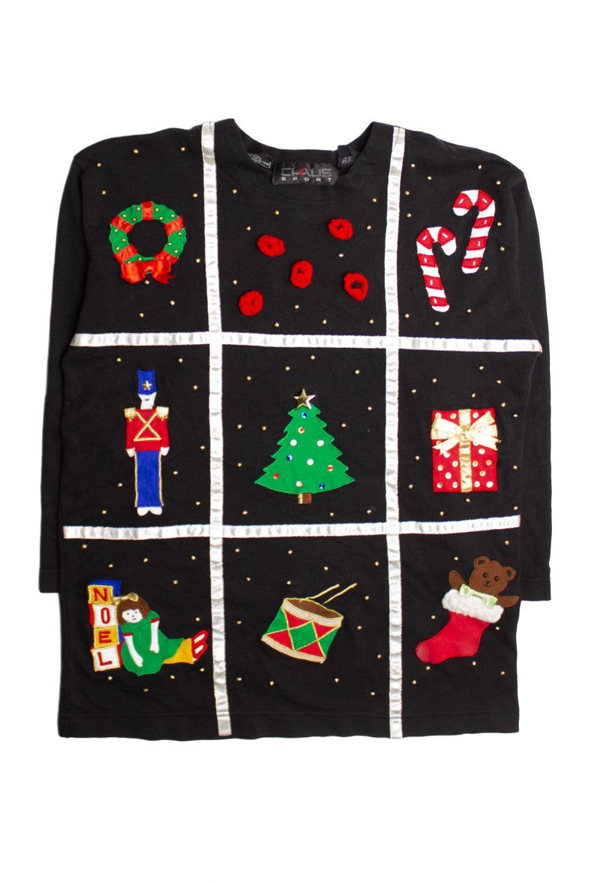 Black Ugly Christmas Sweater 60640