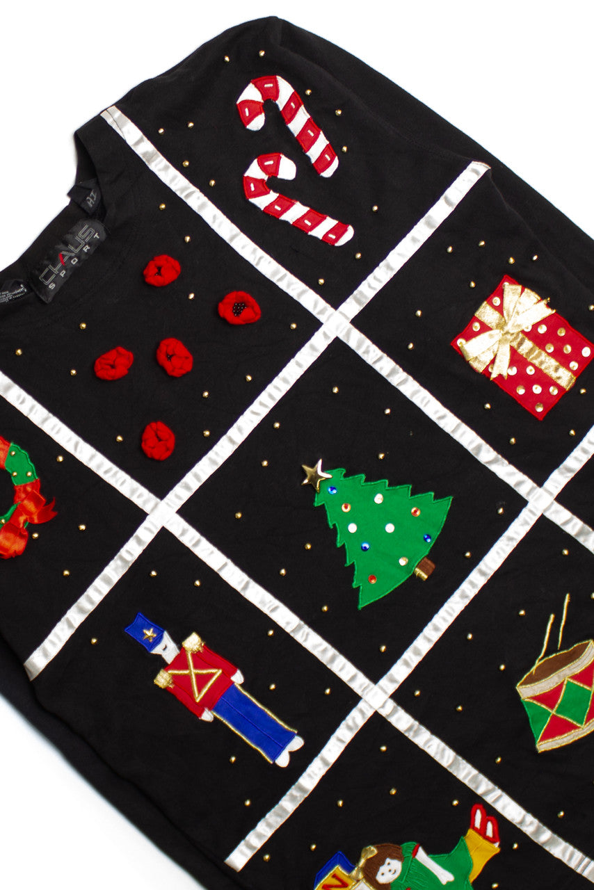 Black Ugly Christmas Sweater 60640