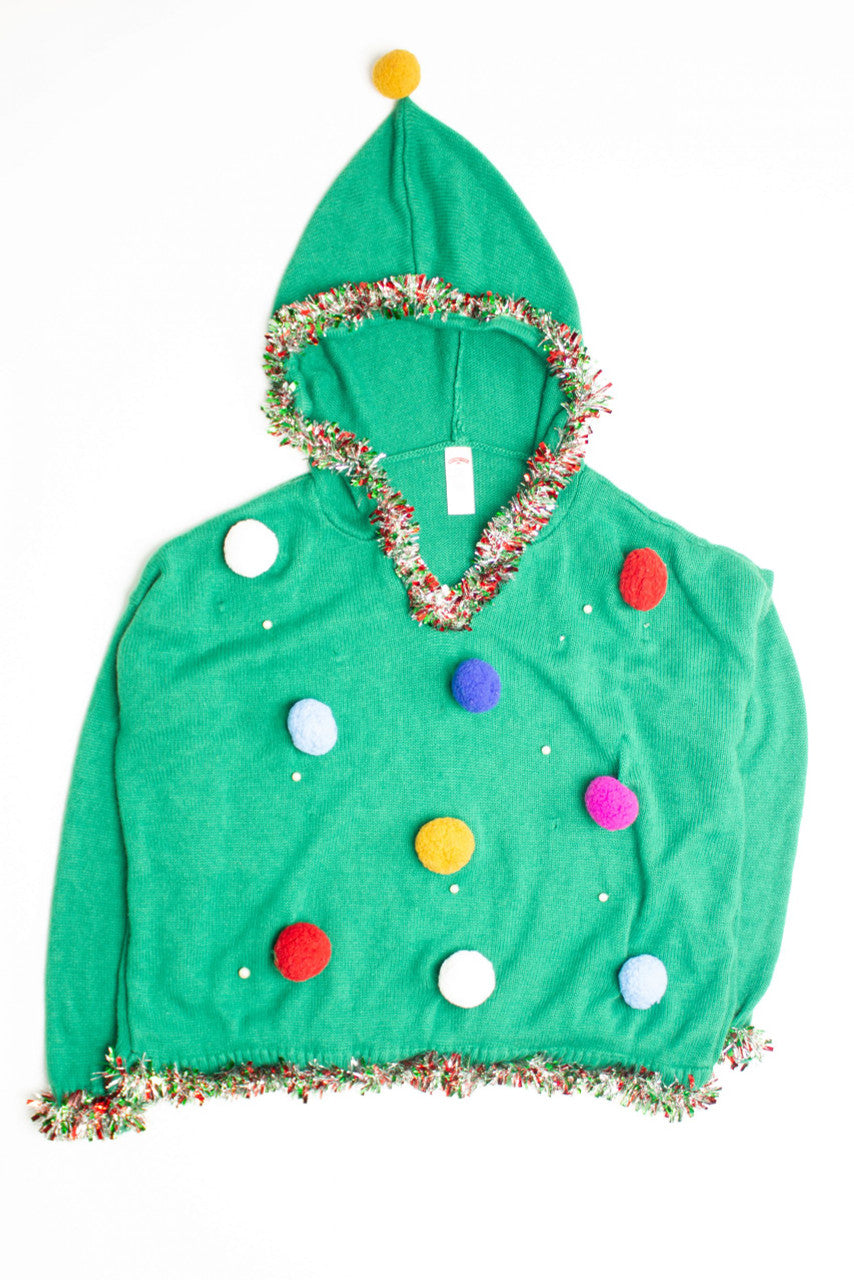 Green Ugly Christmas Hooded Sweater 60641
