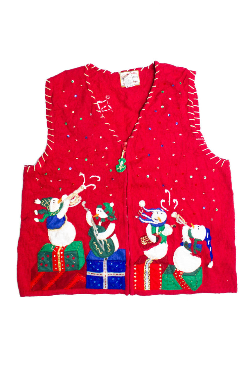 Red Ugly Christmas Vest 60643