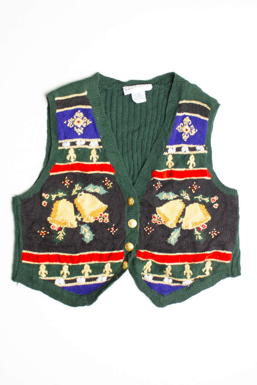 Green Ugly Christmas Vest 60694