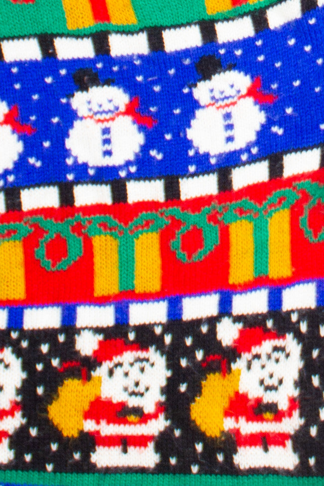 Multicolor Ugly Christmas Vest 60708