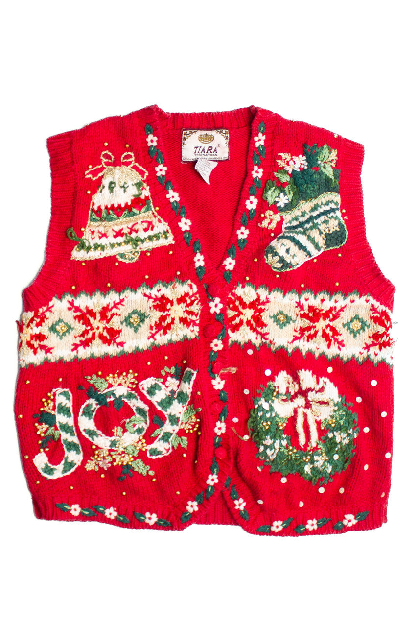 Red Ugly Christmas Vest 60712