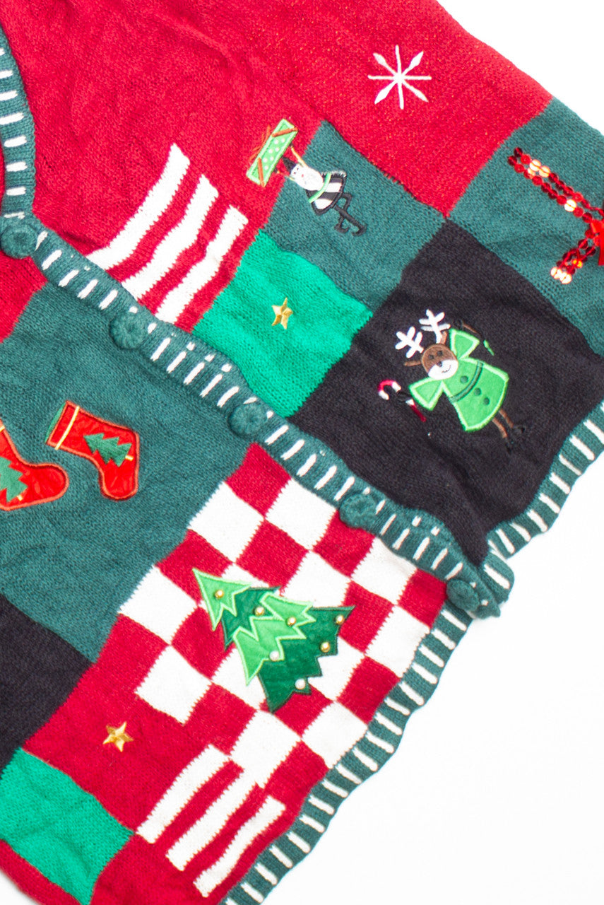 Red Ugly Christmas Vest 60726