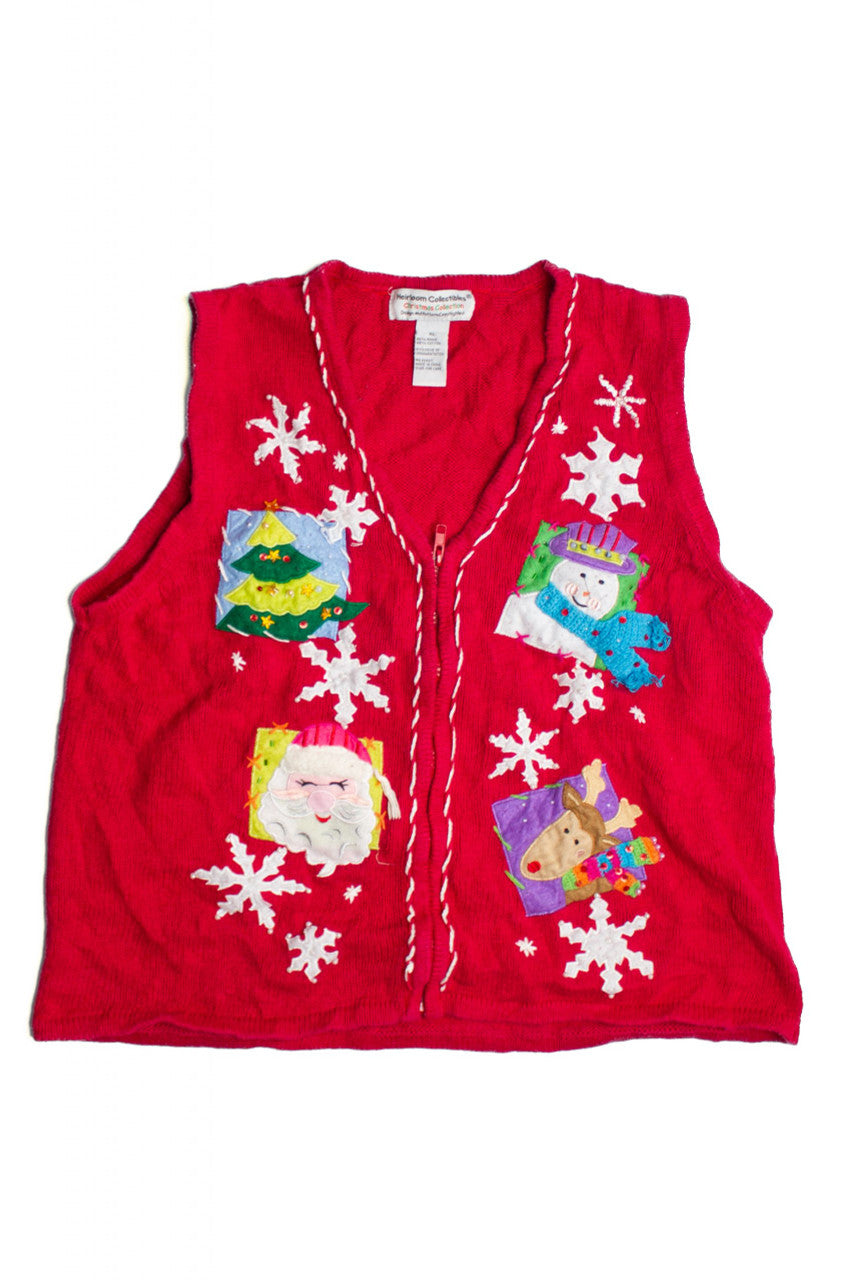 Red Ugly Christmas Vest 60737