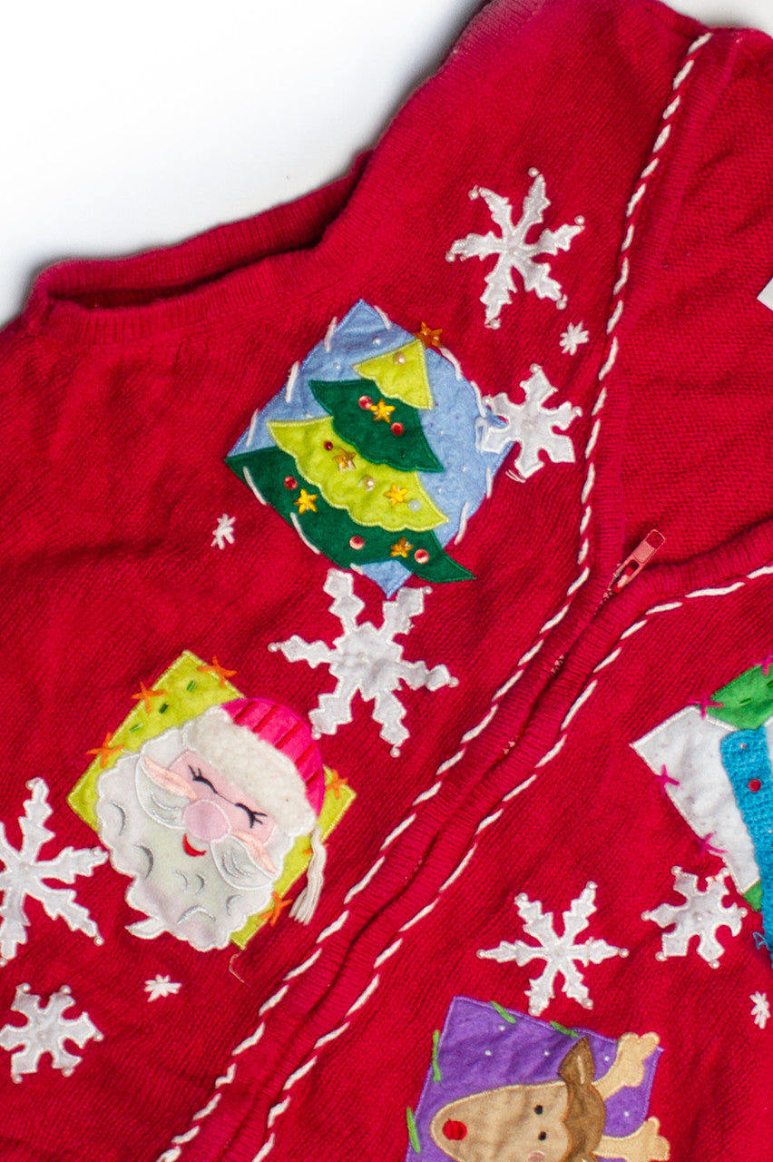 Red Ugly Christmas Vest 60737