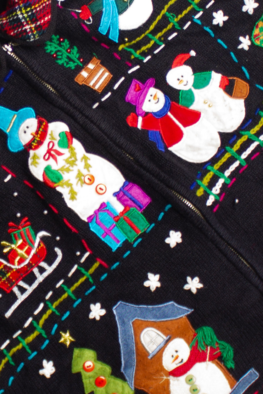 Black Ugly Christmas Vest 60760