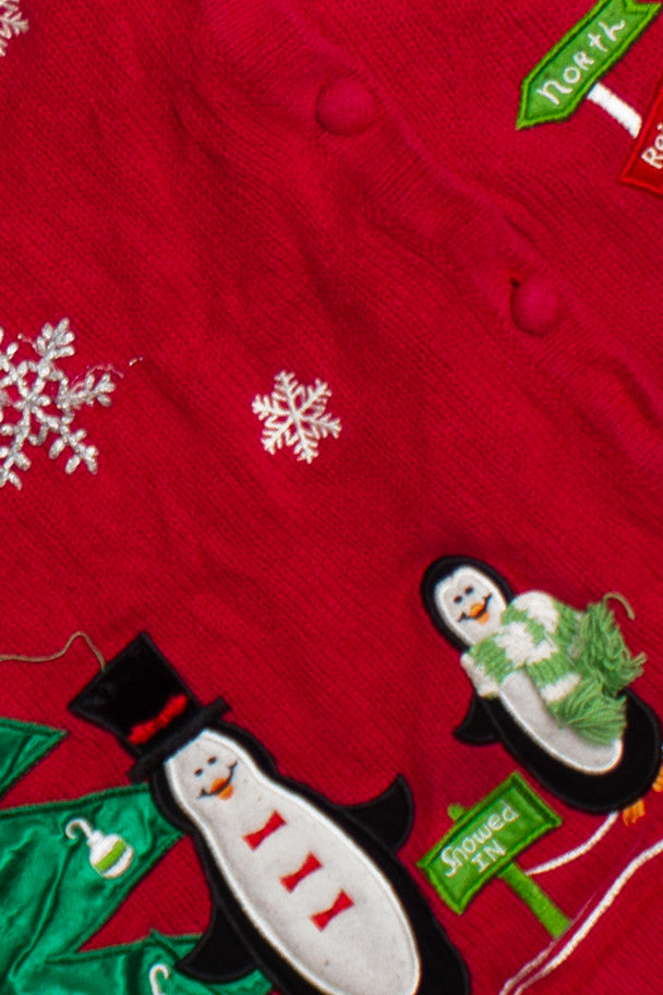 Red Ugly Christmas Vest 60779