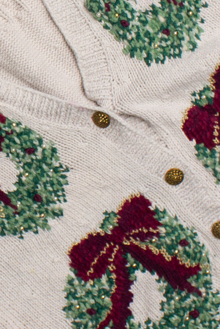 White Ugly Christmas Vest 60781