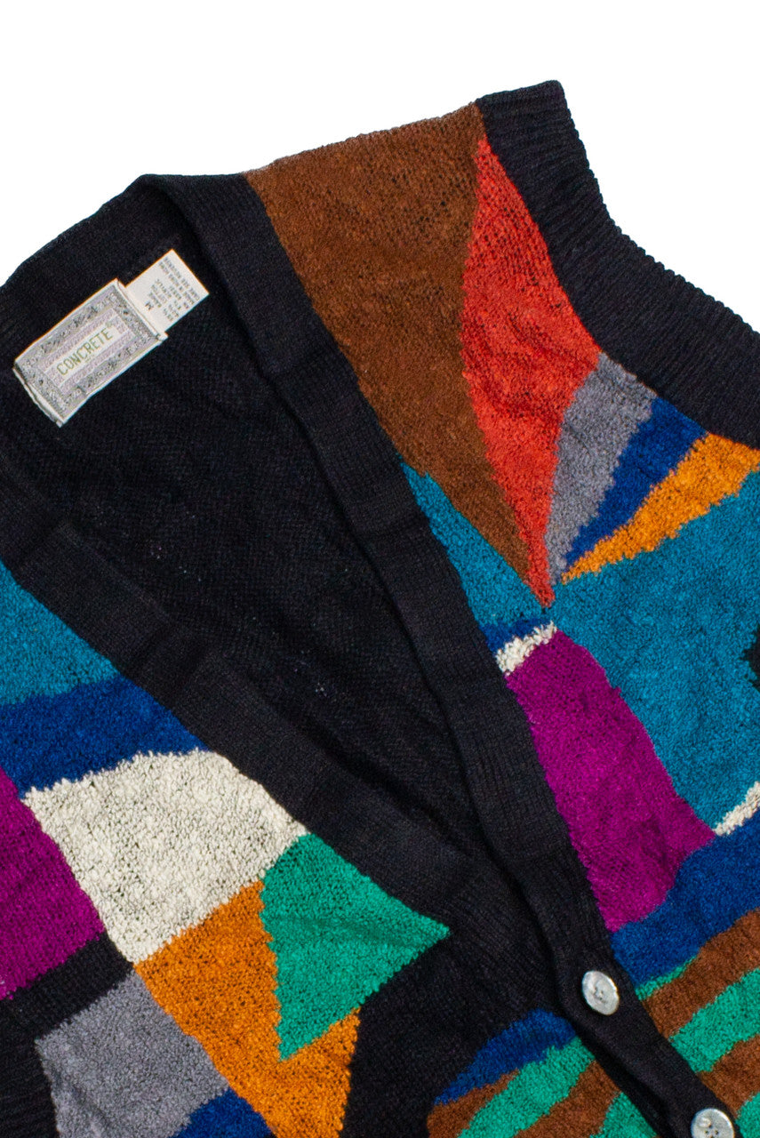 Vintage Abstract Concrete Vest (1980s)