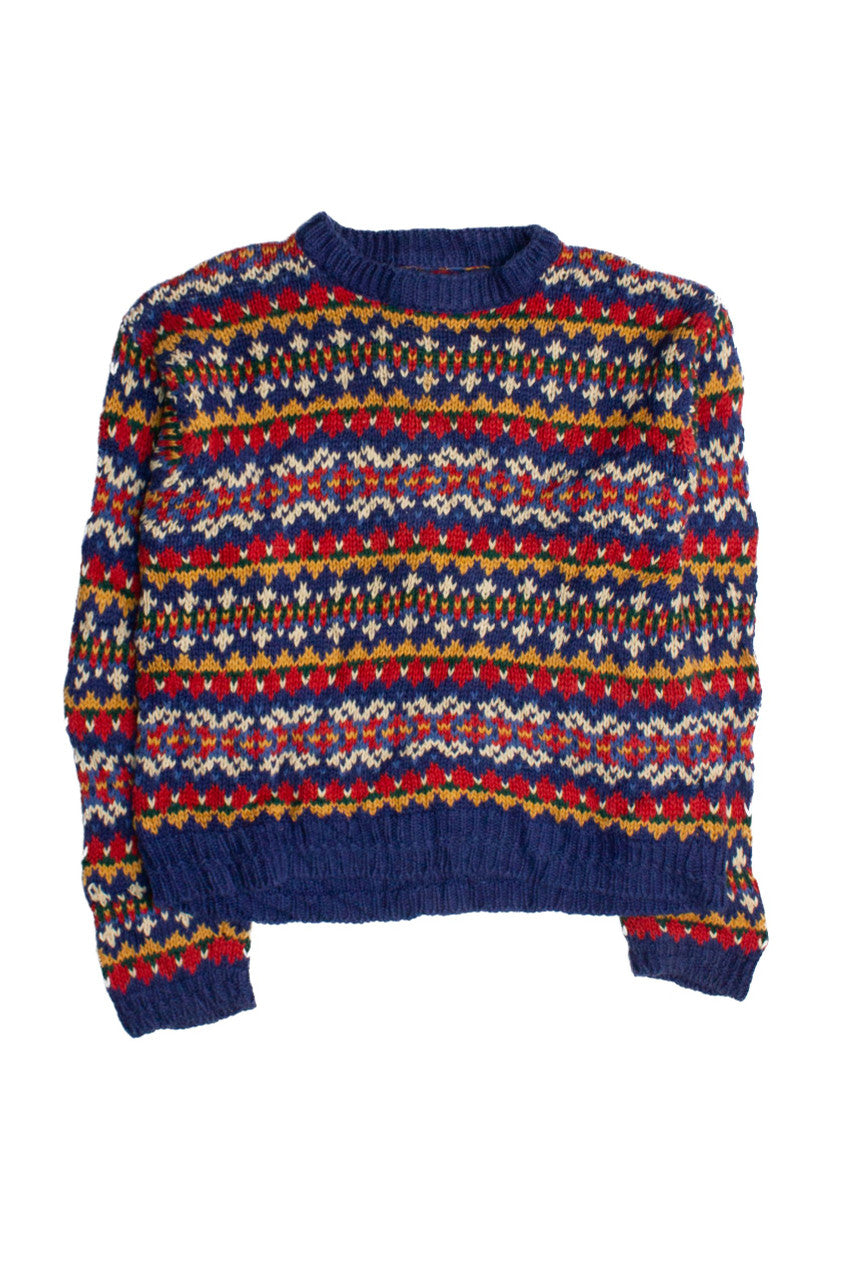 Vintage Abercrombie & Fitch Harvest Sweater (1990s)