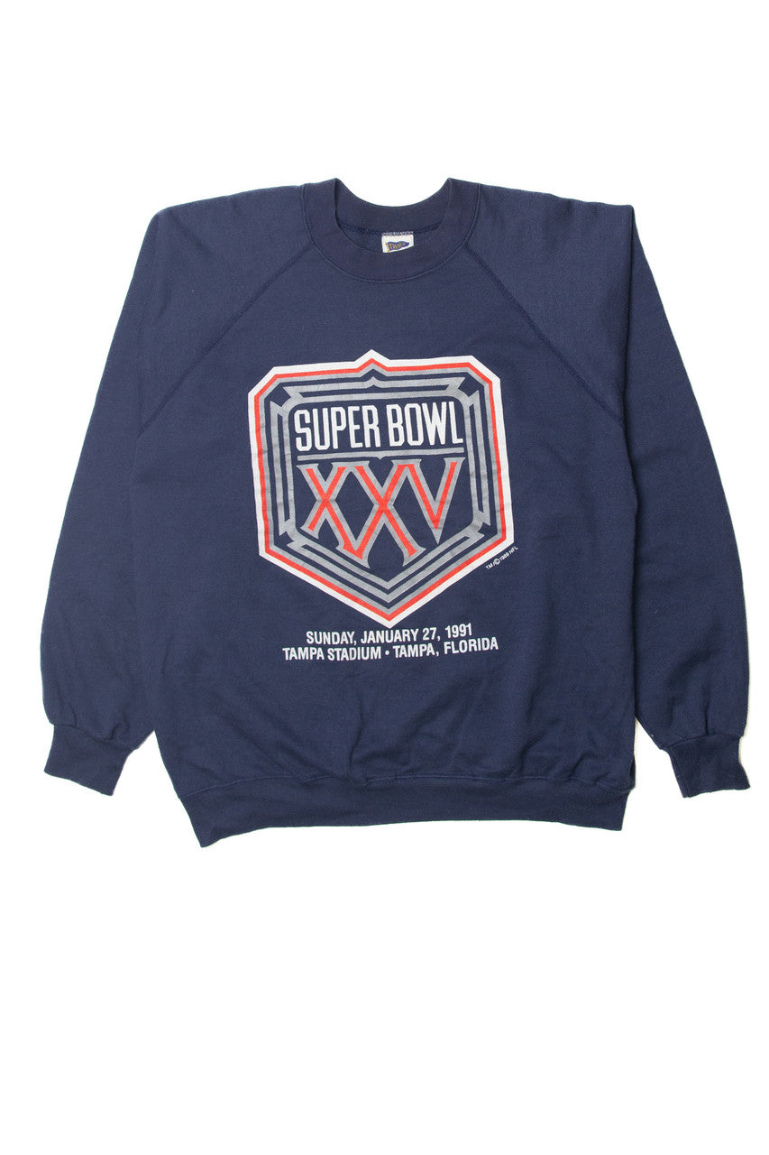 Vintage "Super Bowl XXV" 1991 Sweatshirt