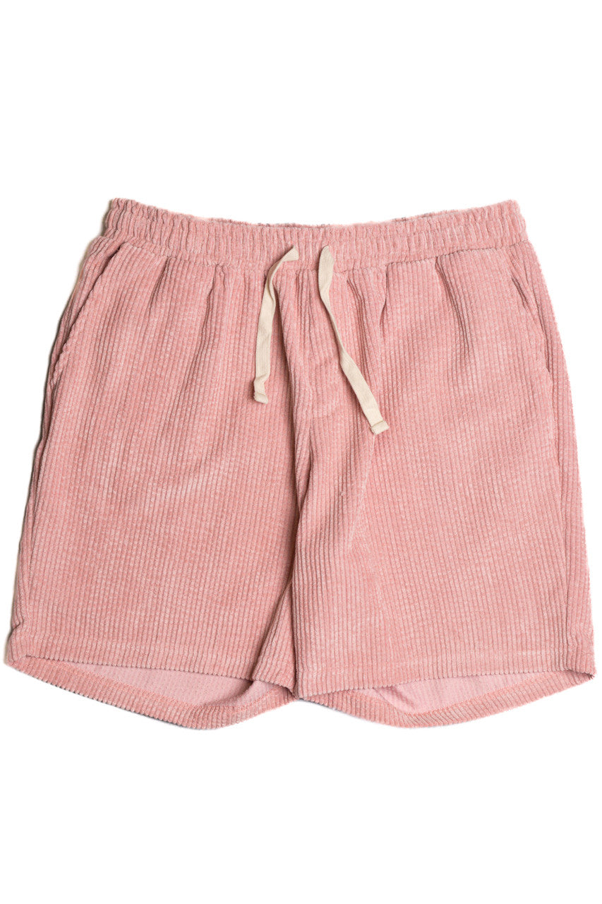 Blush Washed Corduroy Shorts