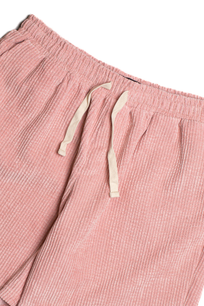 Blush Washed Corduroy Shorts
