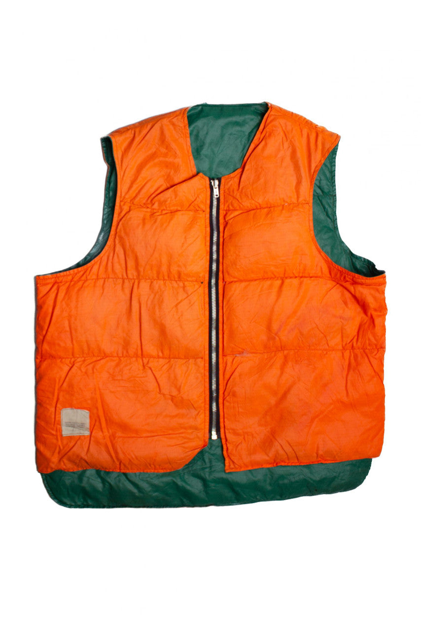 Vintage Reversible Hunting Vest (1970s)