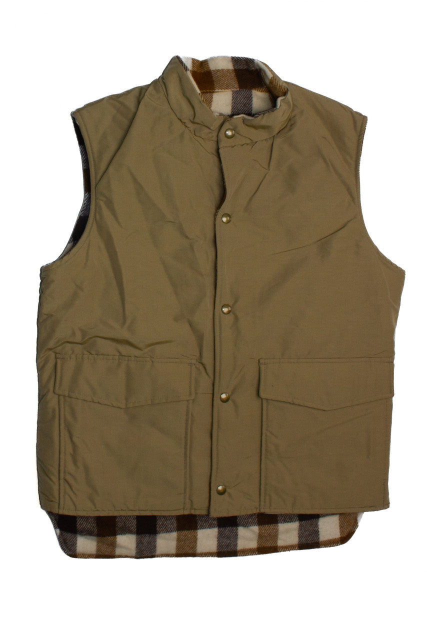Vintage Beige Outerwear Vest (1990s)