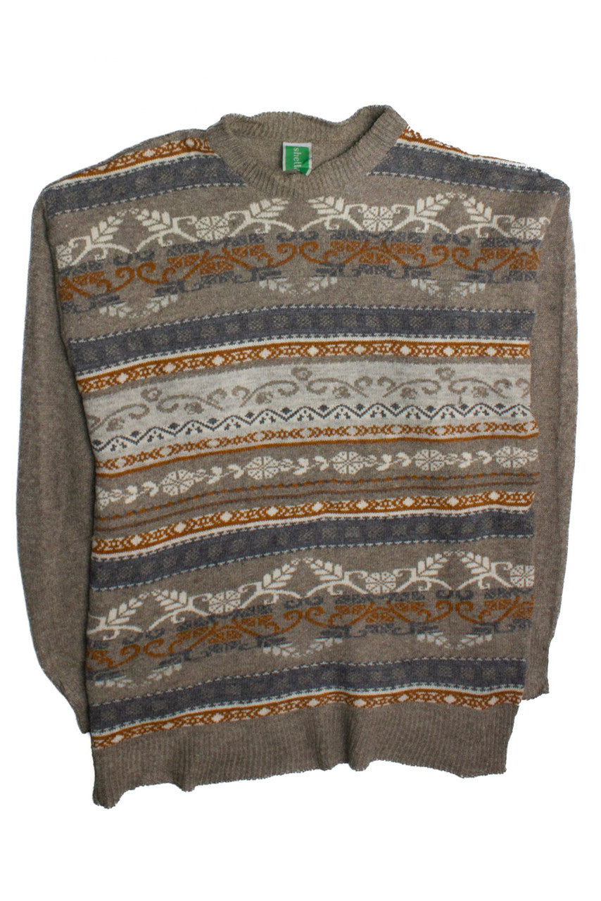 Vintage Shetland 80s Sweater