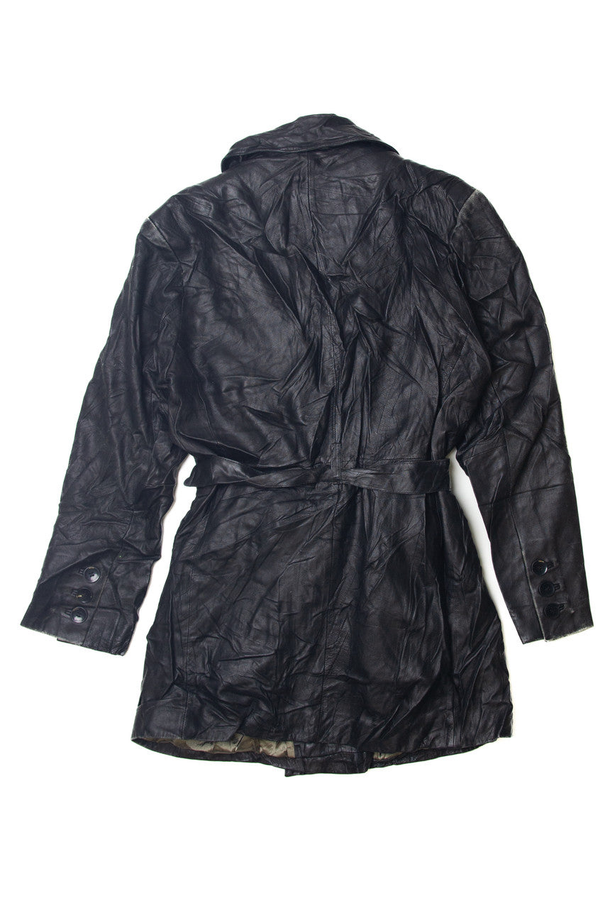 Vintage Wilson's Button Up Leather Jacket