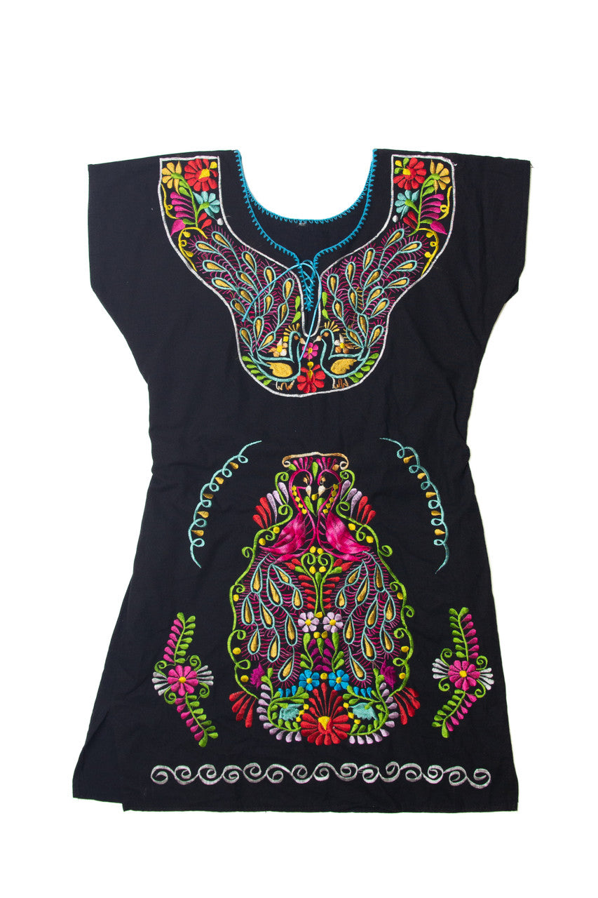 Embroidered Huipil Dress