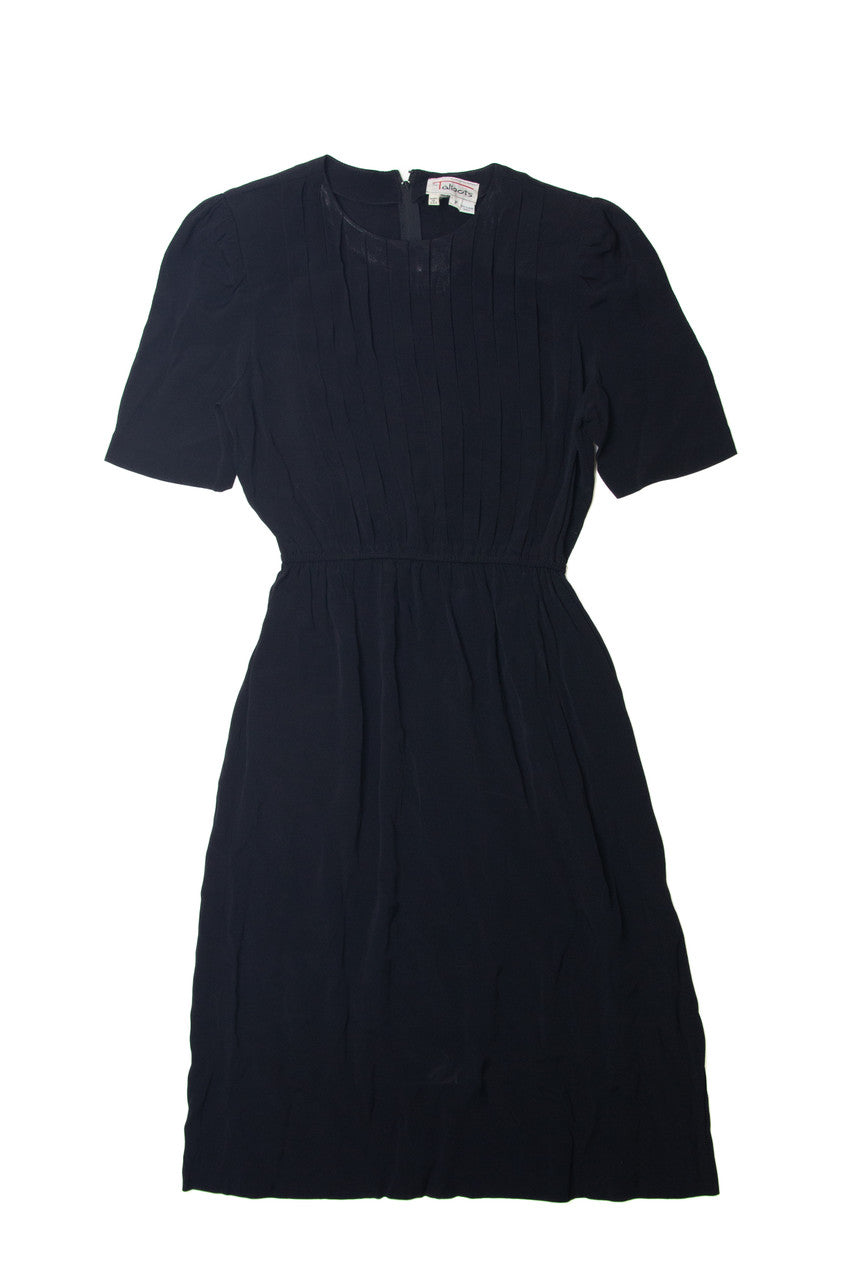 Vintage Talbots Black Dress