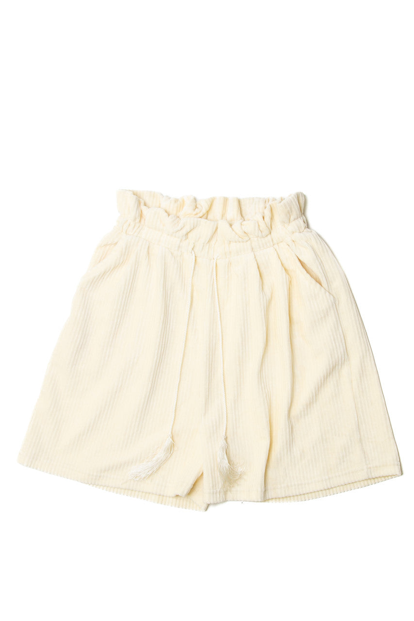 Vintage Ribbed Shorts