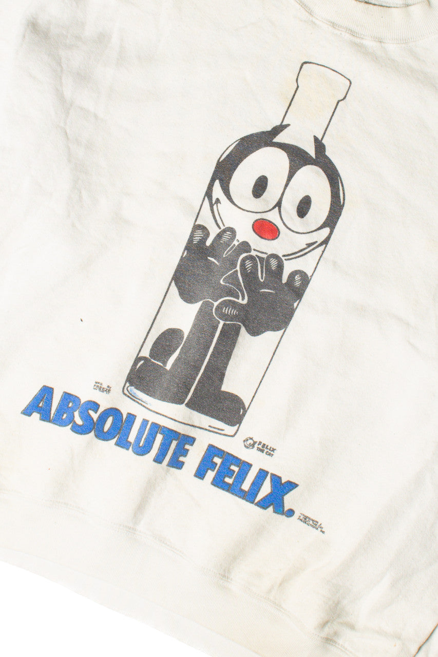 Vintage Absolute Felix Vodka Sweatshirt (1990s)