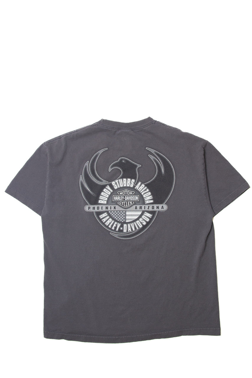 Harley Davidson "Buddy Stubs Arizona" T-Shirt (2010s)