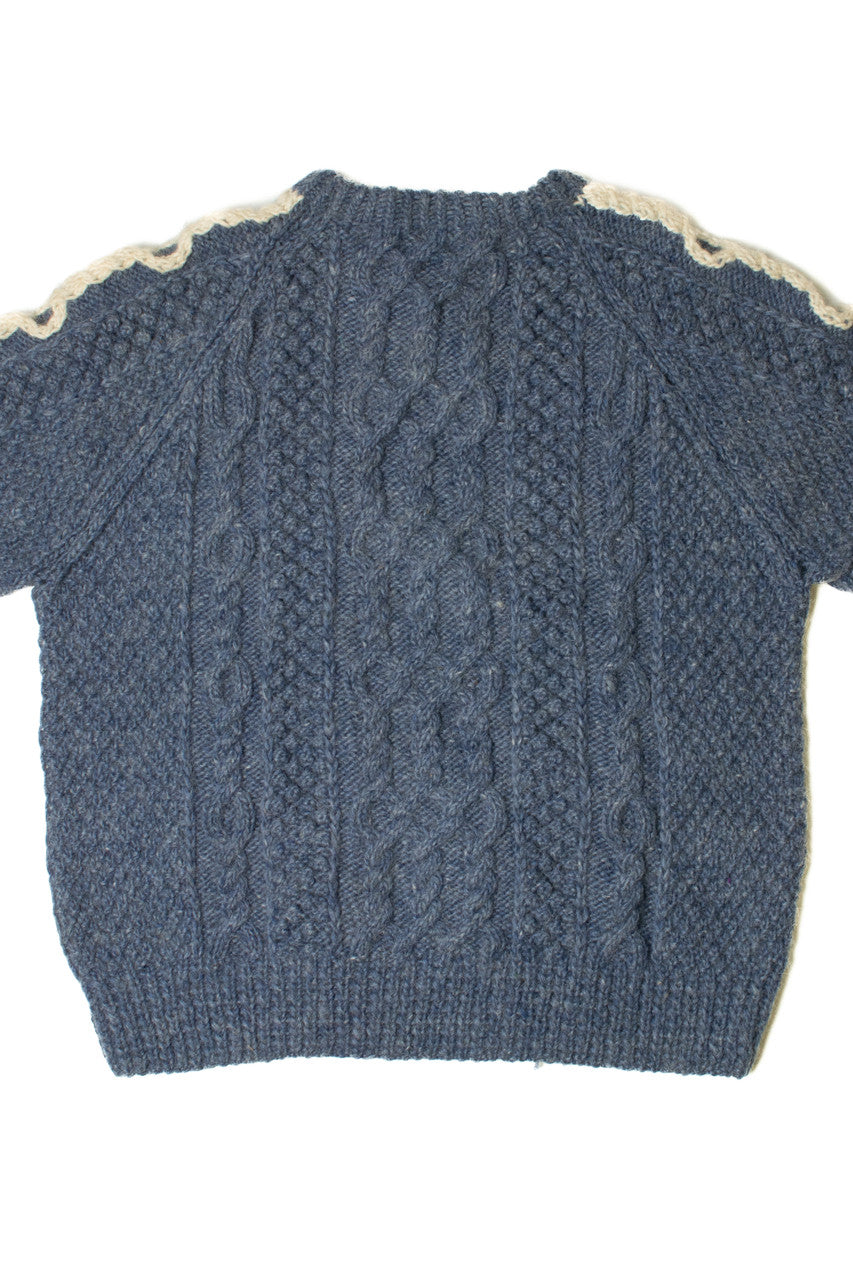Vintage Chainlink Handmade Anncraft Fisherman Sweater
