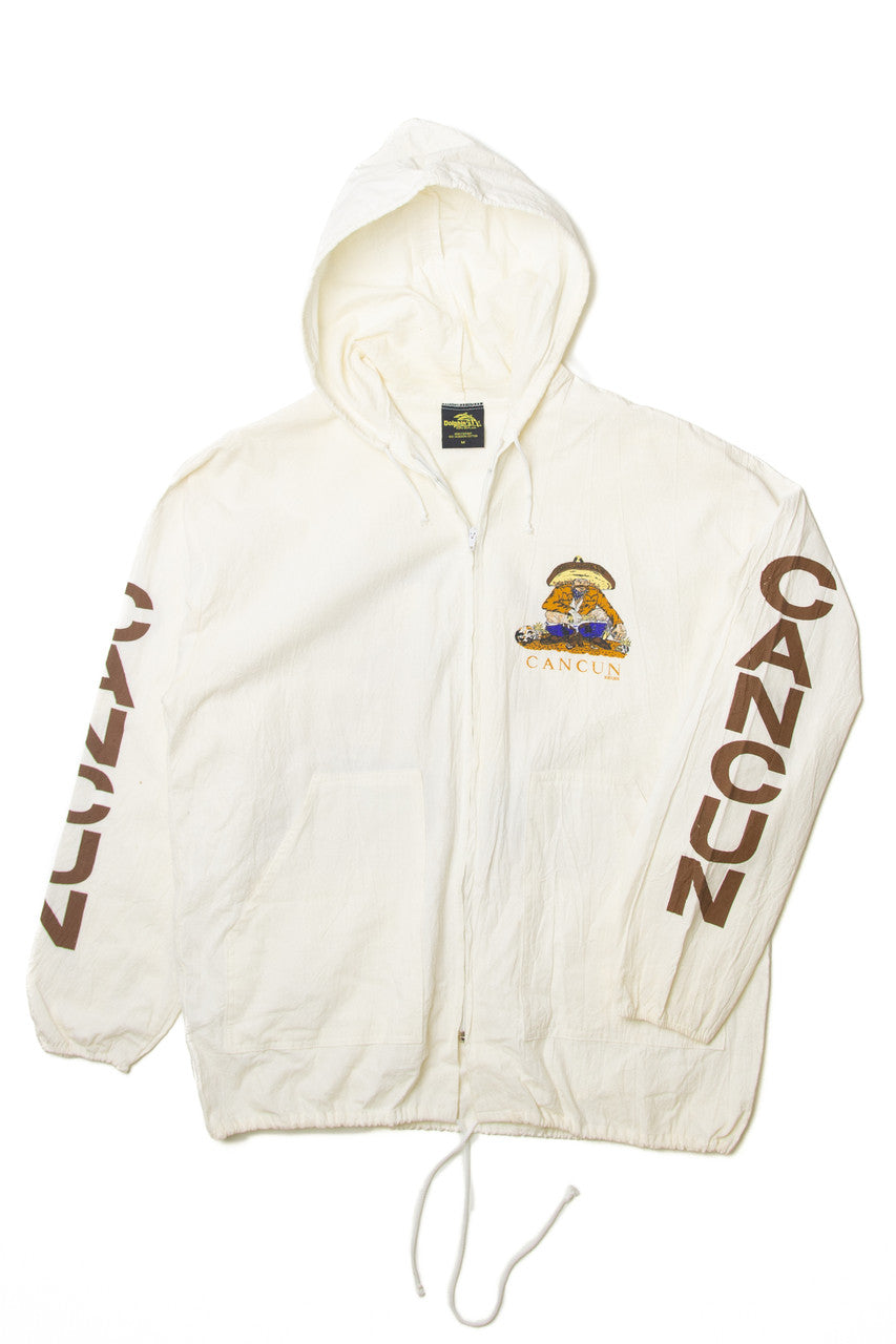 Vintage Cancun 'Shit Happens" Lightweight Jacket