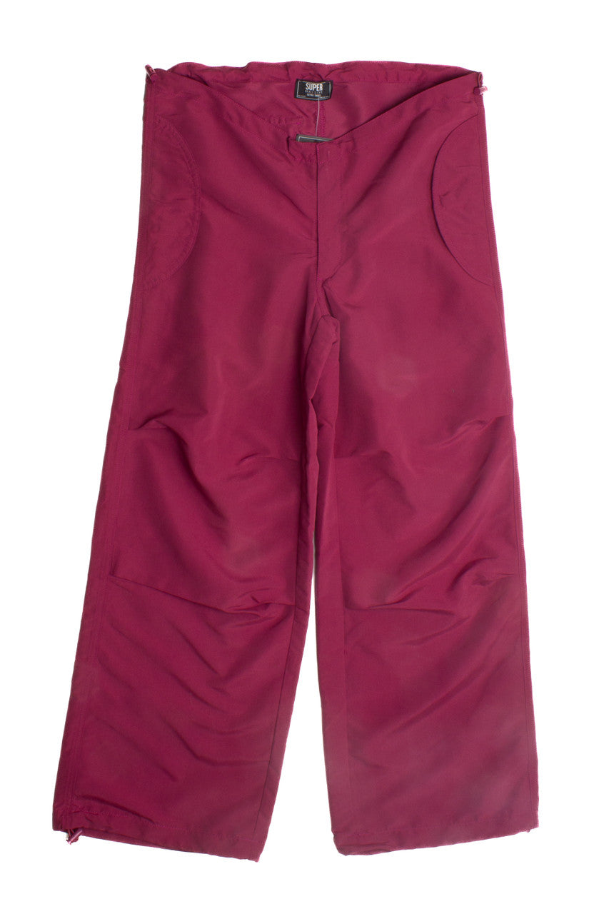 Berry Parachute Pants