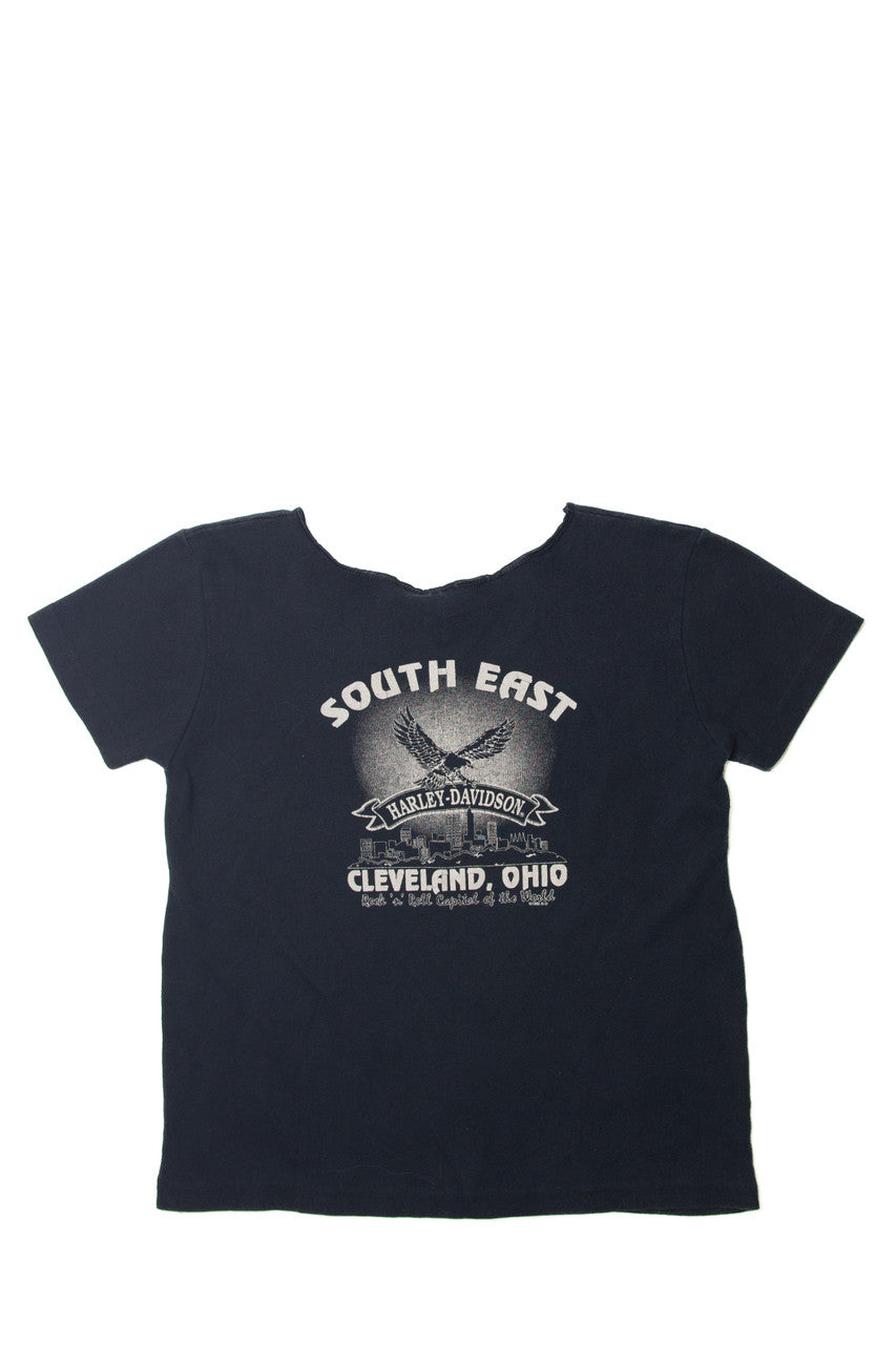 Harley Davidson South East Cleveland Ohio T-Shirt (1990s)